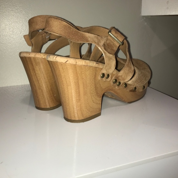 Korks ABLOOM studded perforated suede leather shoes - Picture 2 of 16